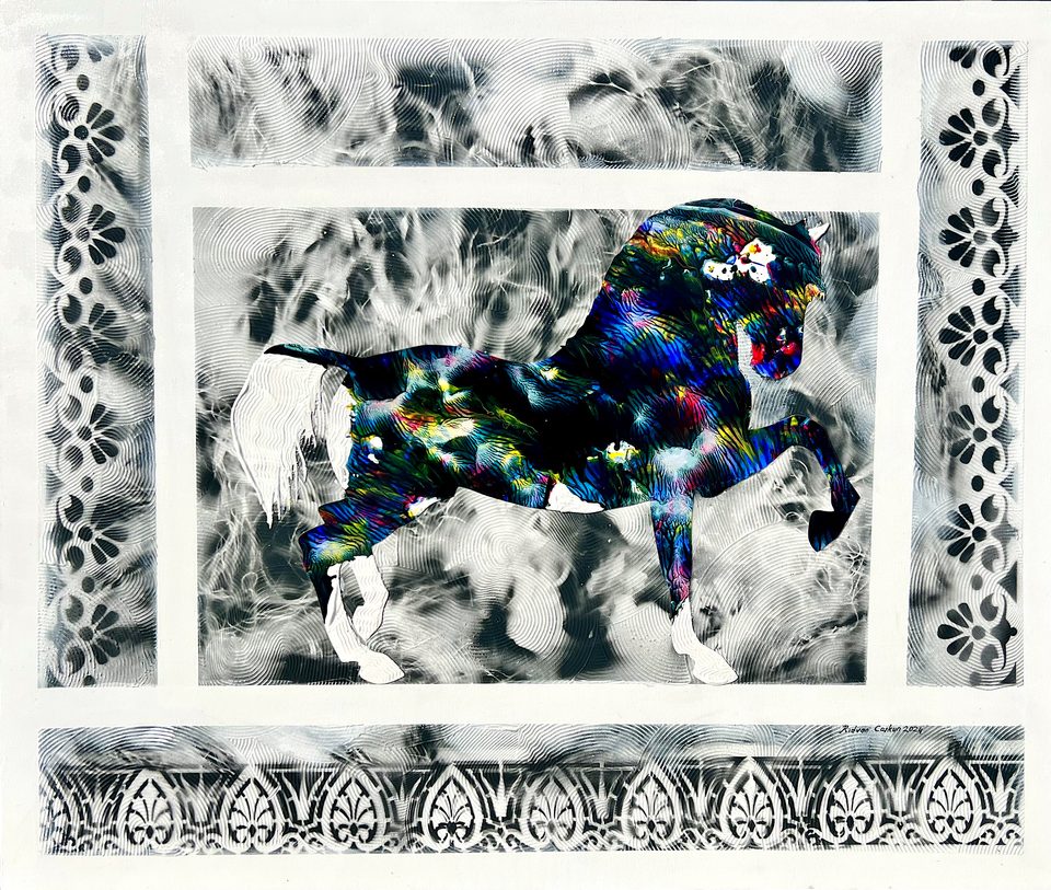 Tuval Üzerine Akrilik 100x120cm Karacabey 2024