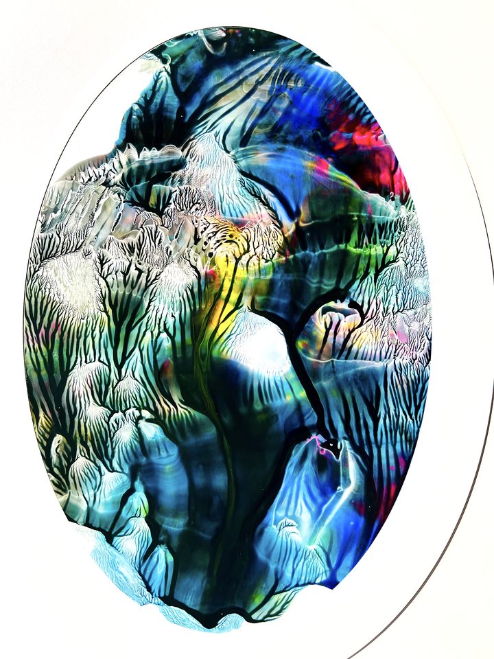 Duralit Üzerine Akrilik 60x30cm Kanyon 2024