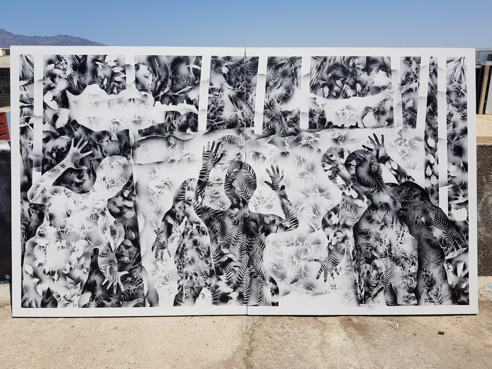 Tuval Üzerine Akrilik Boya 120x240 cm 2019 KIBRIS