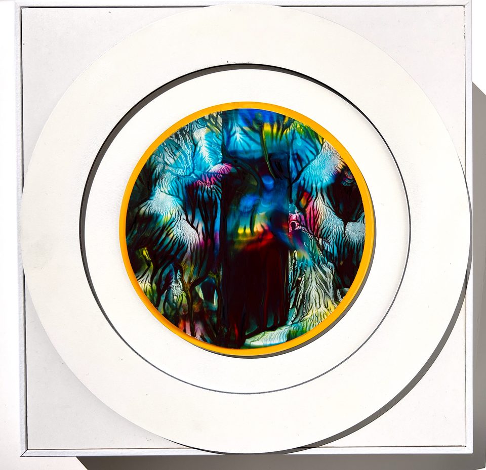 Duralit Üzerine Akrilik 30x30cm Kare 2024