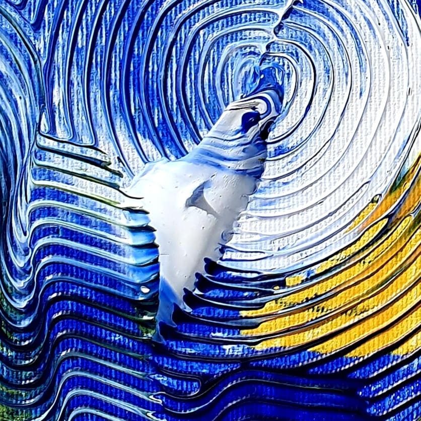 Tuval Üzerine Akrilik Boya detay 20x20 cm 2020 jpg