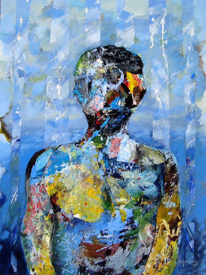 Tuval Üzerine Akrilik 'Ten Beden' 70x50cm 2010