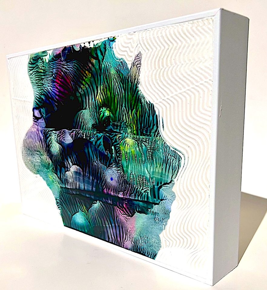 Duralit Üzerine Akrilik 25x35cm Us Detay 2024