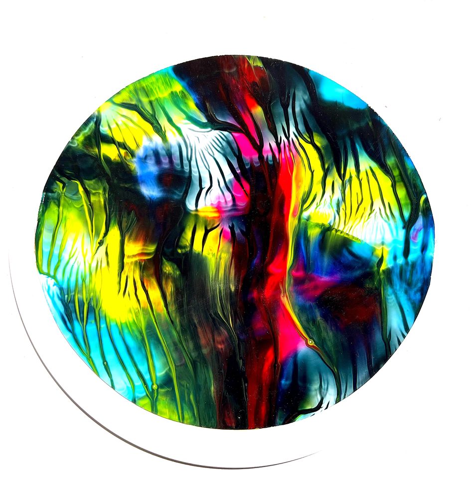 Duralit Üzerine Akrilik 20x20cm Hayal 2024