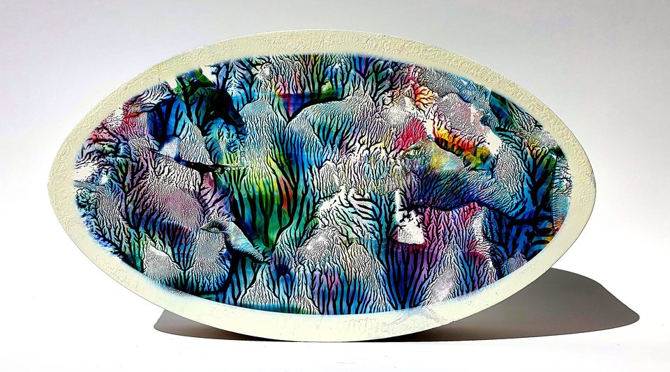 MDF Üzerine Akrilik Boya 15x25 cm Denge 18 2021j.pg