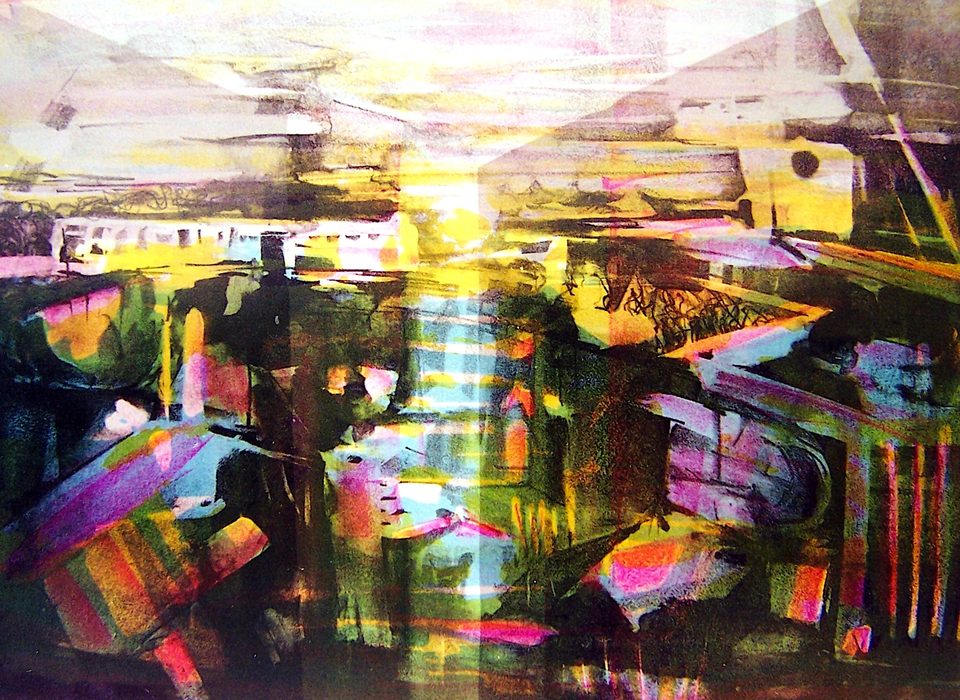 Tasbaski 'Yansimalar' 40x60cm 1998