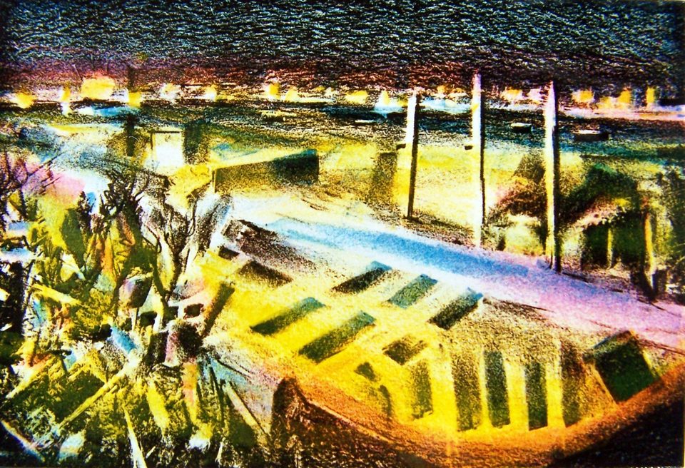 Taşbaskı 'Yol' 25x35cm 1998