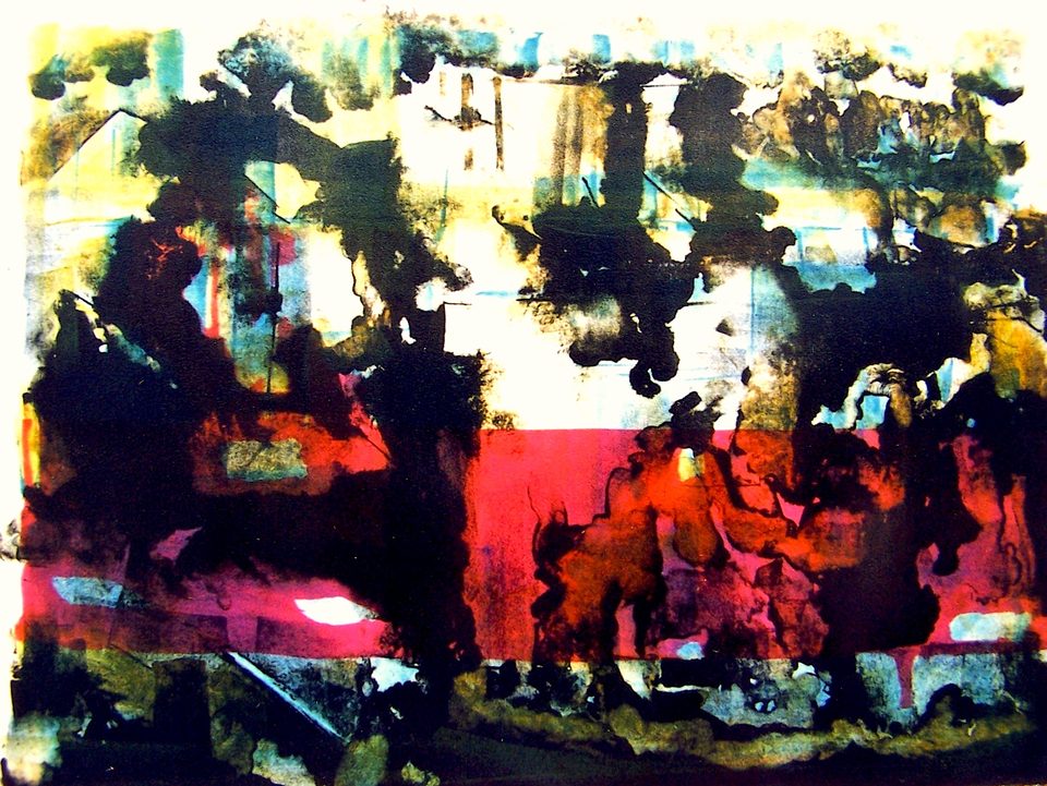 Taşbaskı 'Ultrason' 40x60cm 1998